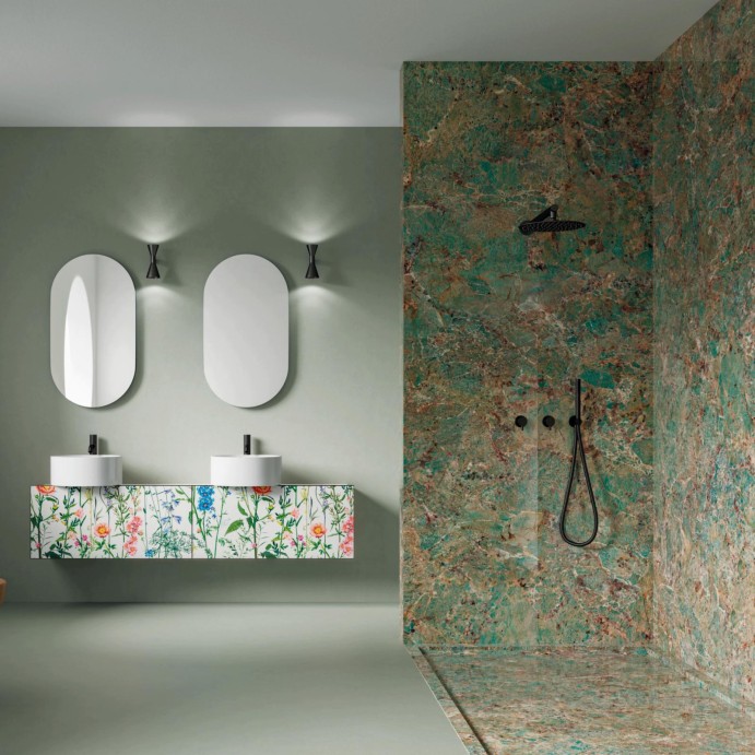 AMAZZONITE Verde, Carrelage intérieur