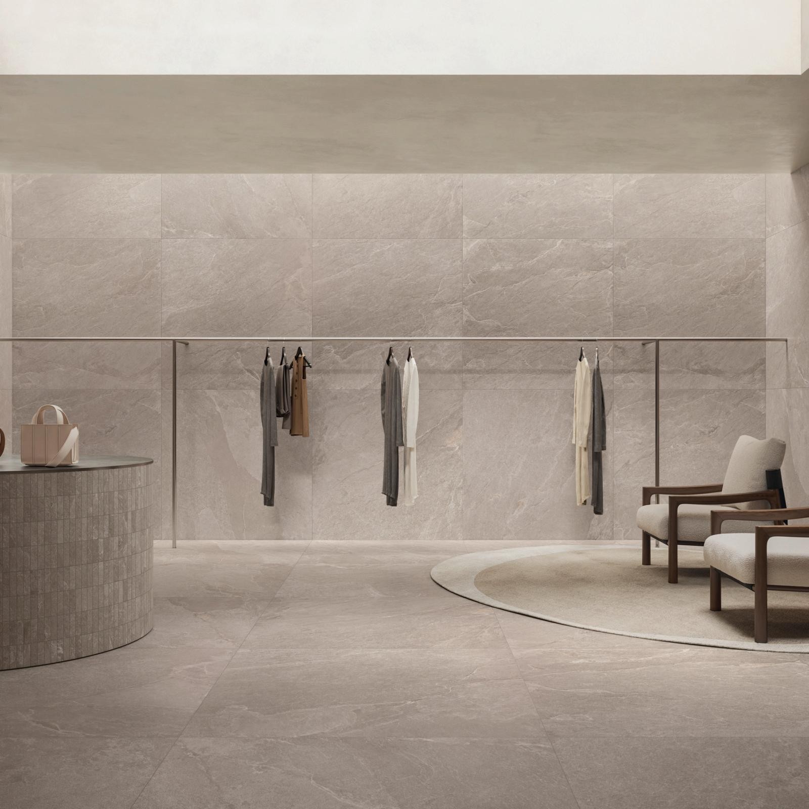 ARDESIA Taupe Linea, Carrelage mural
