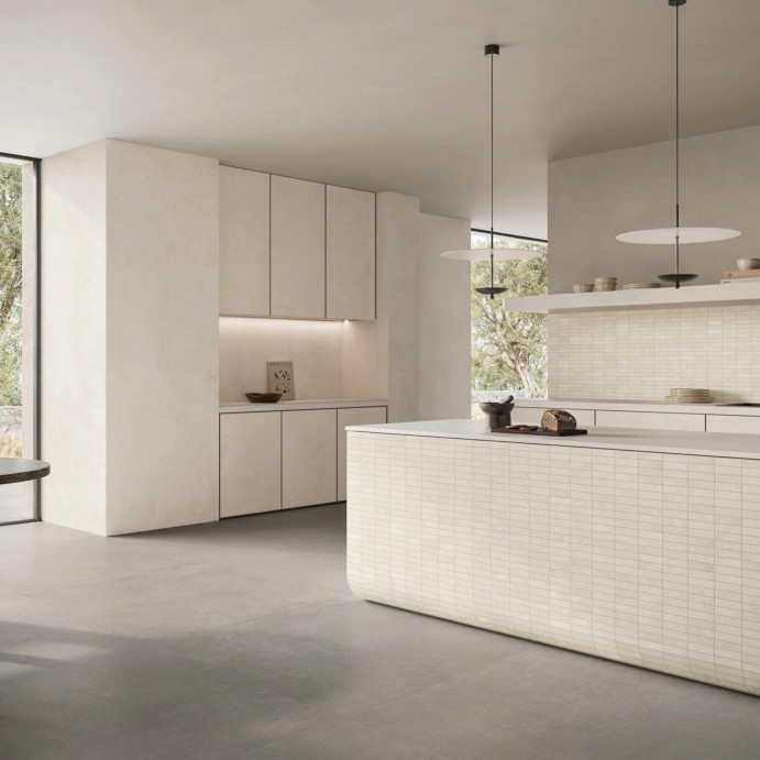 CONCRETE White, Carrelage intérieur