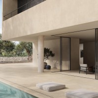 CONCRETE Cream, Carrelage extérieur