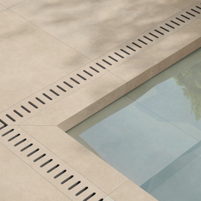 CONCRETE Cream, Carrelage extérieur