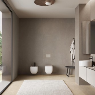 CONCRETE Land, Carrelage intérieur