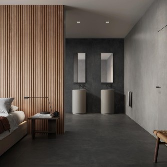 CONCRETE Black, Carrelage intérieur