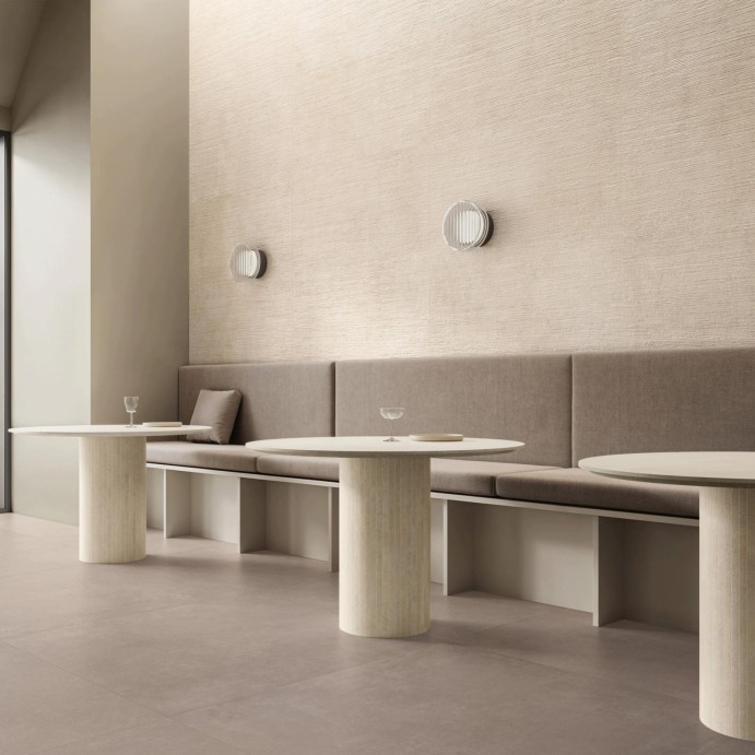 CONCRETE Beige Raw, Carrelage mural