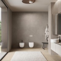 CONCRETE Taupe Raw, Carrelage mural