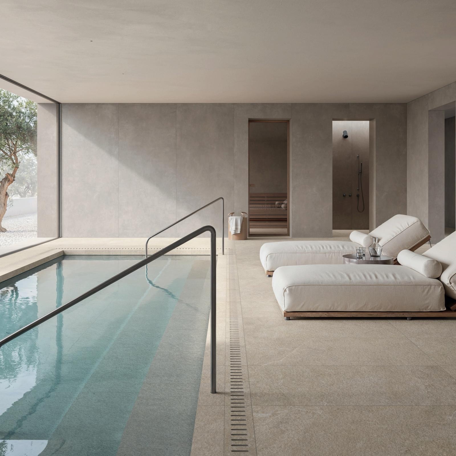 CONCRETE Taupe, Carrelage intérieur