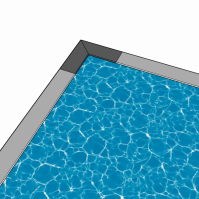 ALWAYS Corda, Margelle de piscine
