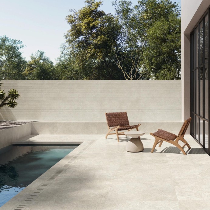 LIMESTONE White, Carrelage extérieur
