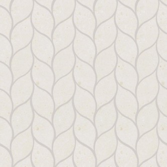 LIMESTONE White, Mosaïque Feuilles