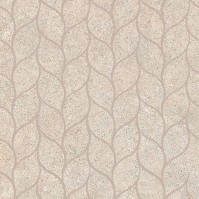 LIMESTONE Beige, Mosaïque Feuilles