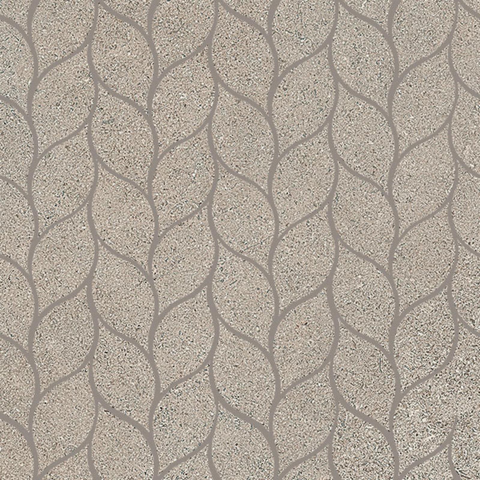 LIMESTONE Taupe, Mosaïque Feuilles