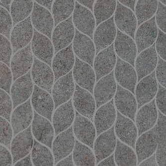 LIMESTONE Dark, Mosaïque Feuilles