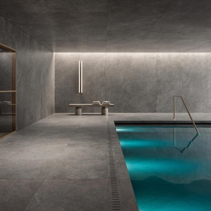 LIMESTONE Dark, Carrelage intérieur