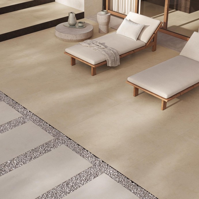 DALLE MIRO Champagne, Carrelage extérieur 2 cm