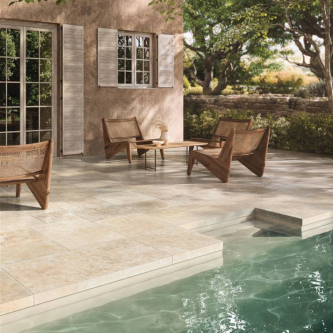 TIMESTONE Beige, Carrelage extérieur