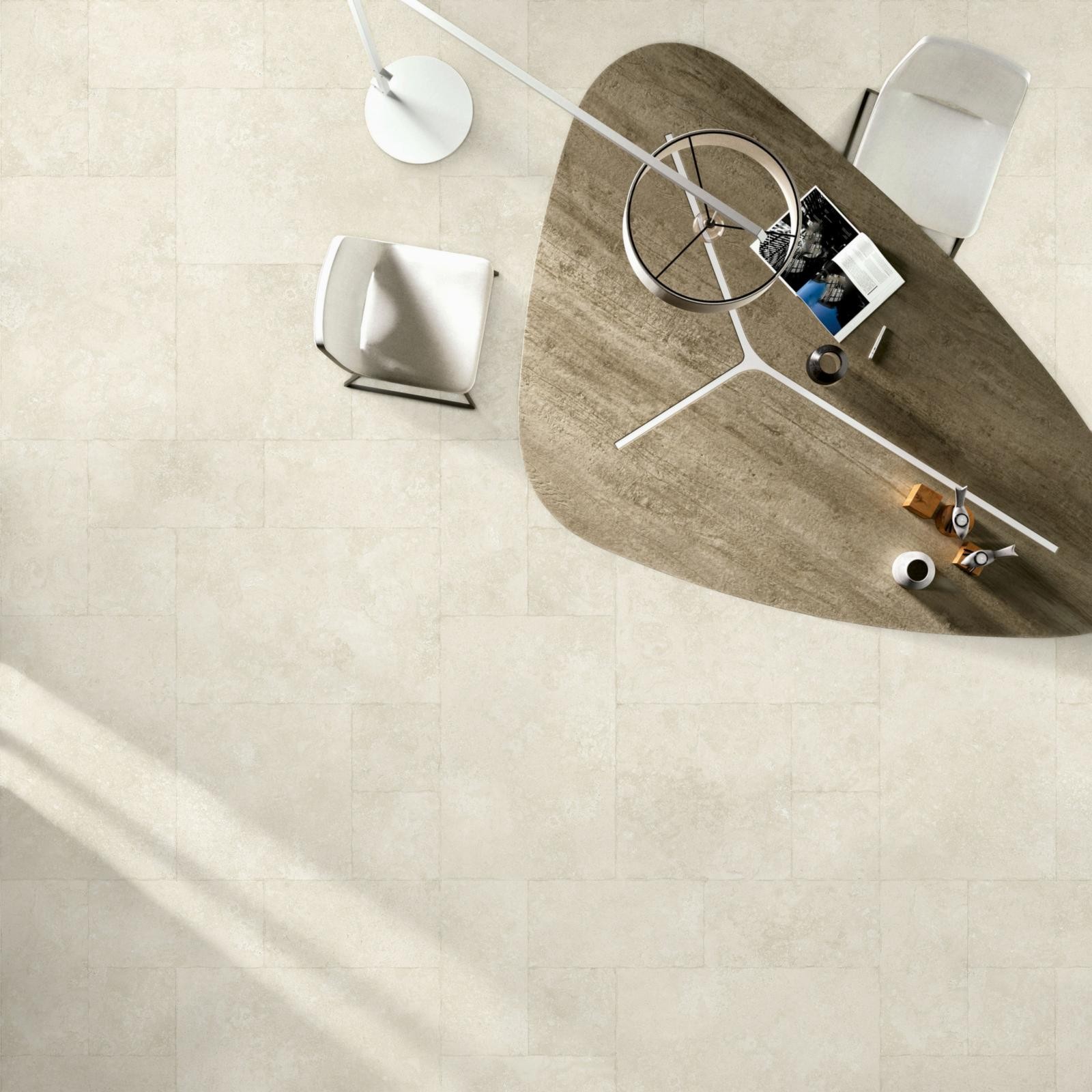 DALLE TIVOLI Bianco, Carrelage extérieur 2 cm