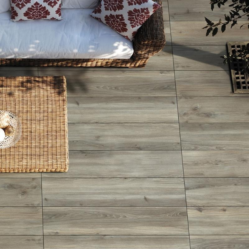 DALLE WOODBREAK Hemlock, Carrelage extérieur 2 cm