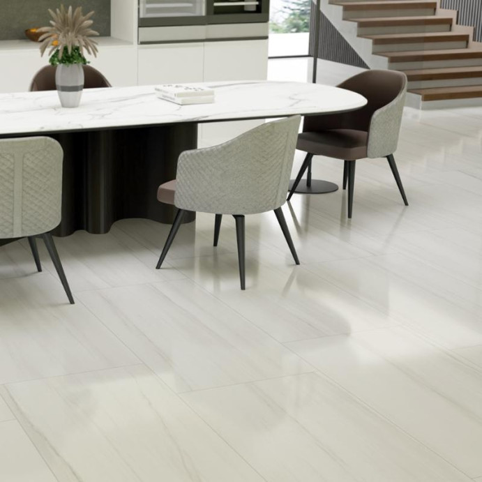 DOLOMITE White, Carrelage intérieur