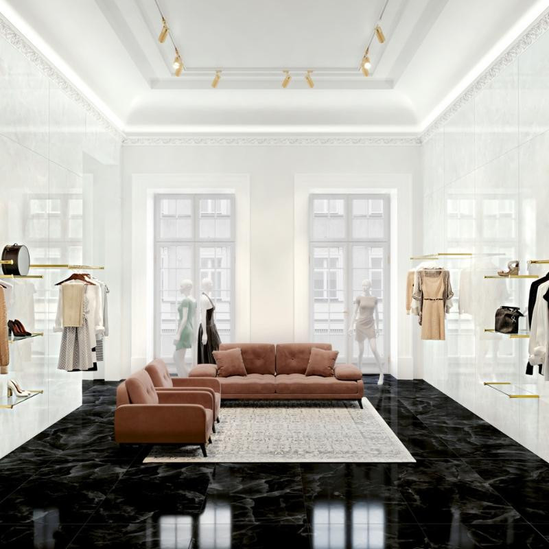 ONYX Black, Carrelage intérieur