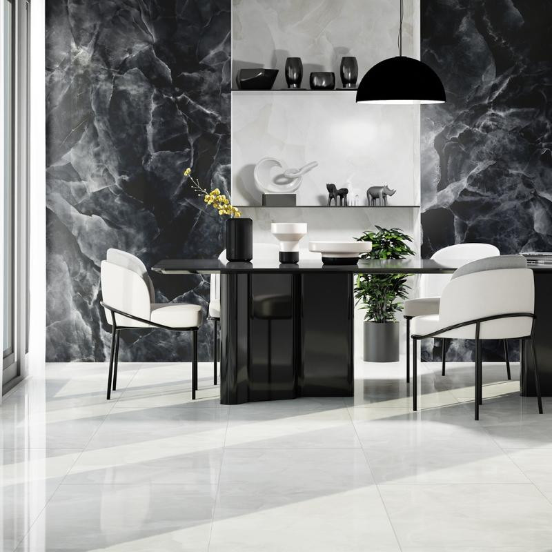 ONYX White, Carrelage intérieur
