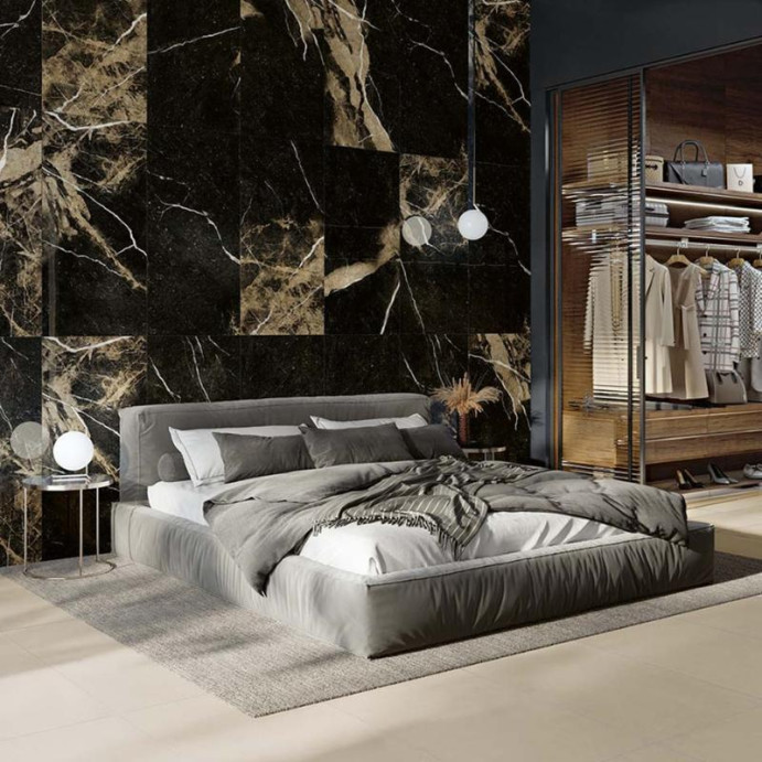 PIERRE Black, Carrelage intérieur