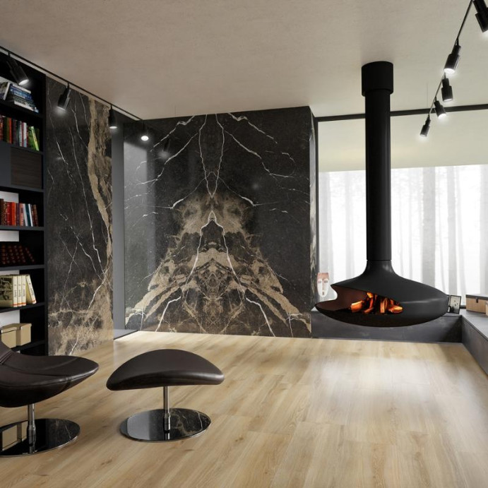 PIERRE Black, Carrelage intérieur
