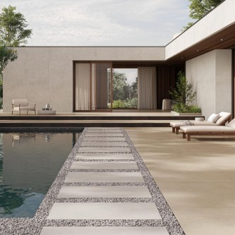 MIRO Champagne, Carrelage extérieur