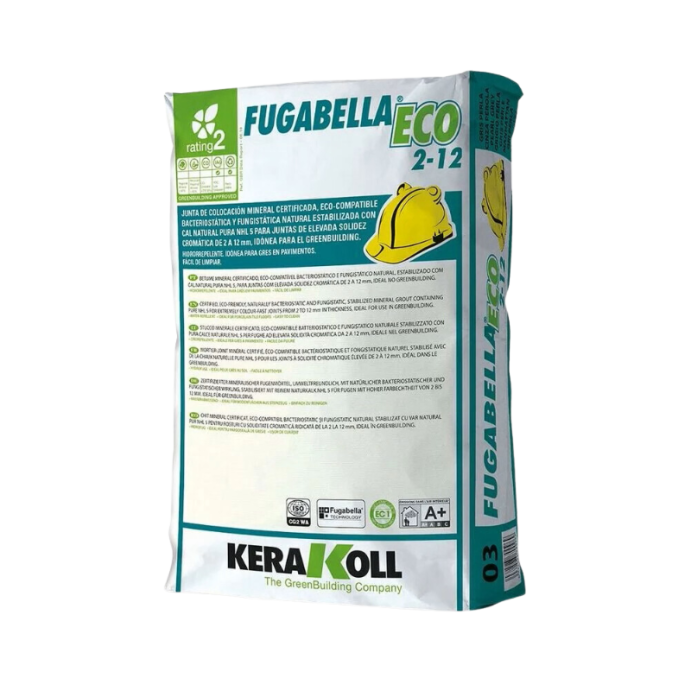 FUGABELLA ECO 2-12, Mortier joint intérieur/extérieur 25Kg