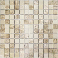 MARMOL Travertino Botticino, Mosaïque