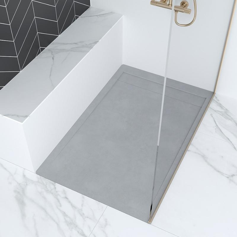 BILBAO Gris Basalte, Receveur solidstone