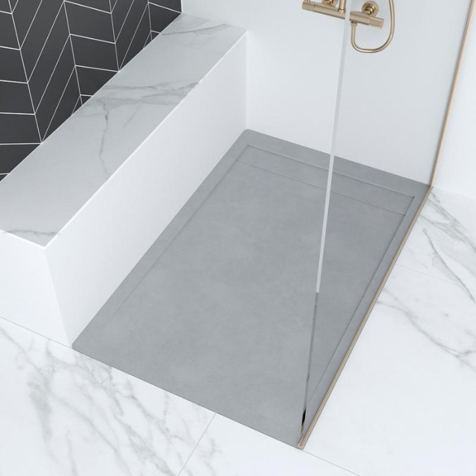 BILBAO Gris Basalte, Receveur solidstone