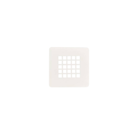 ALICANTE Blanc, Grille peinte
