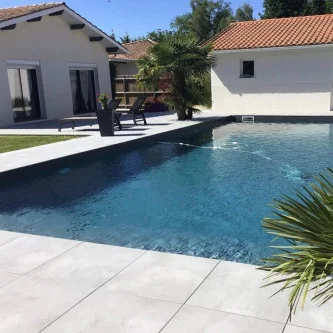 DALLE STARK Gris, Carrelage extérieur 2 cm