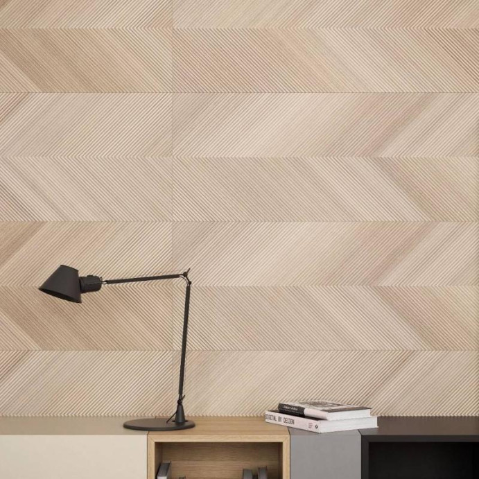 EUKALYPT VECTOR Crema-Miel, Carrelage mural