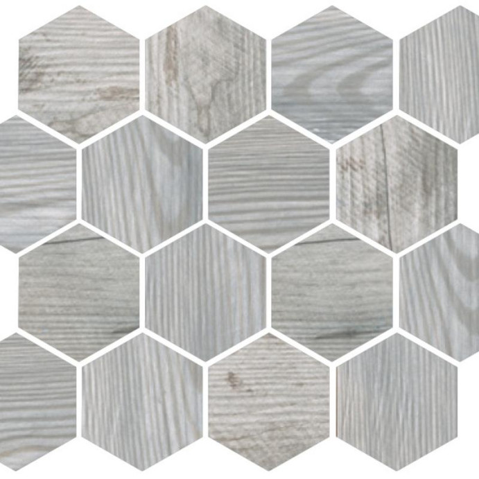 ESSENCE Grey, Mosaïque Hexagone