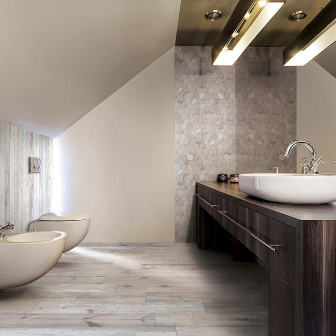 PAINTED WOOD White, Carrelage intérieur