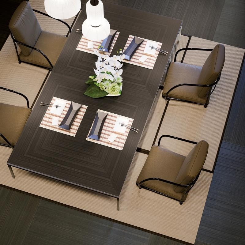 SHIBUSA INTARSIO Wenge, Carrelage mural