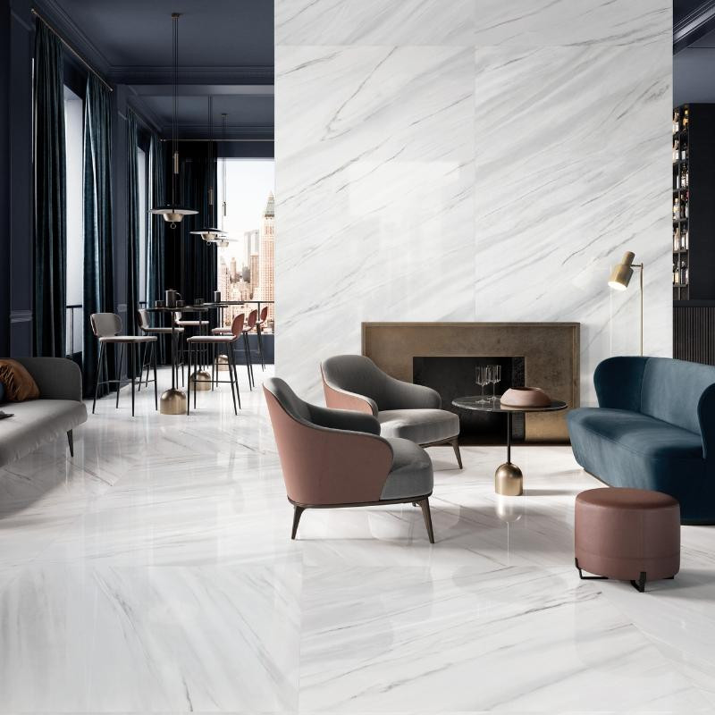 CALACATTA Bianco Lasa, Carrelage intérieur