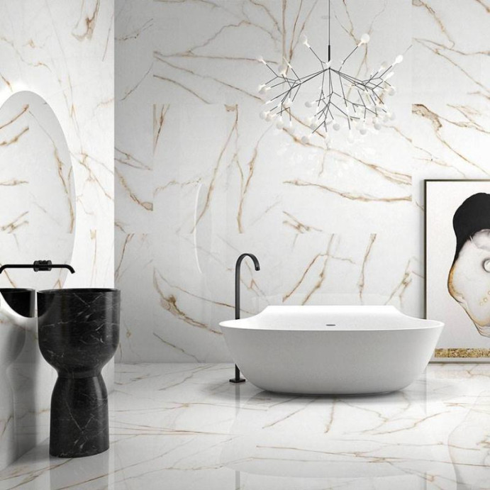 BRERA Gold, Carrelage intérieur