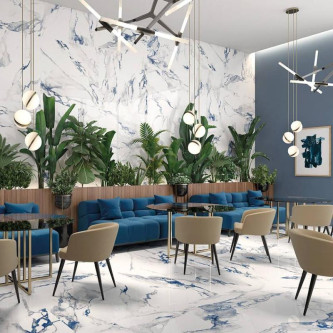 CRASH Blue, Carrelage intérieur