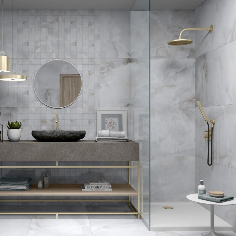 SARDONYX Pearl, Carrelage intérieur