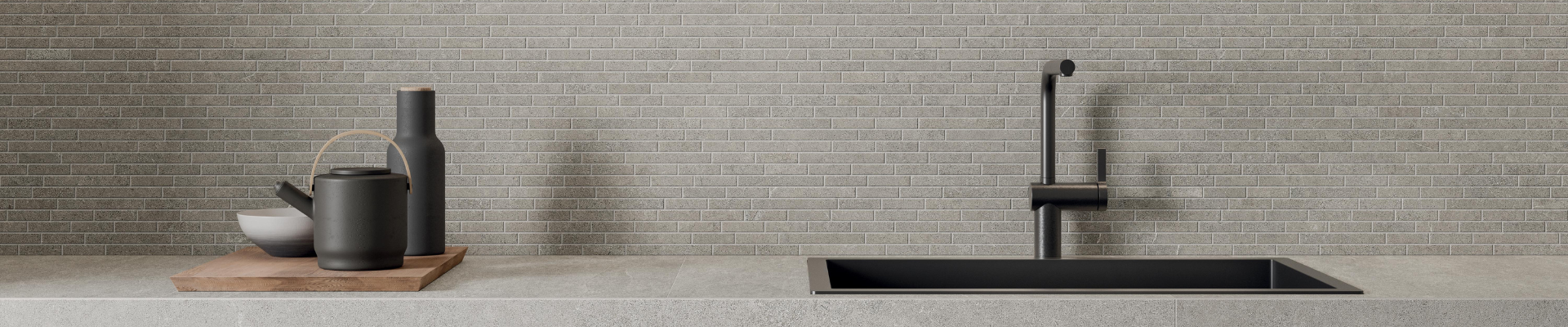 Galet, Parement, Mosaïque