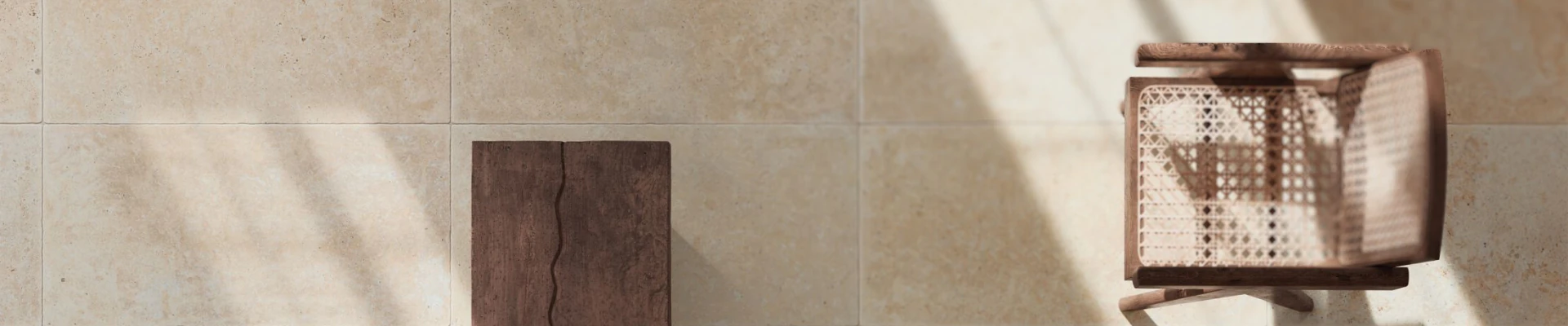Carrelage effet Travertin