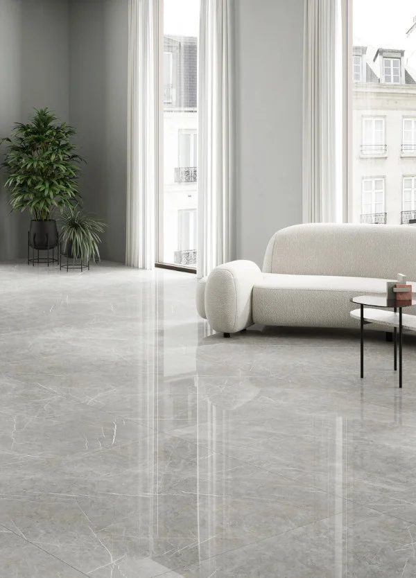 Carrelage intérieur effet marbre